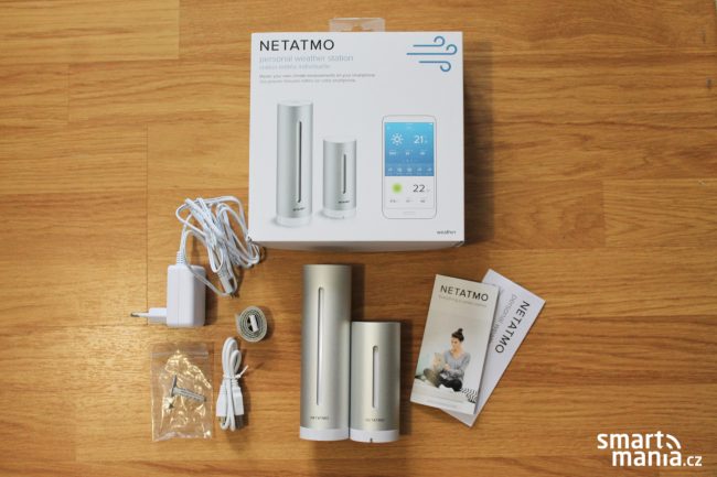 Netatmo weather station Meteostanice Netatmo: obsah balení