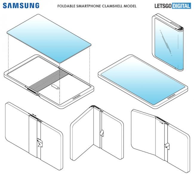 Samsung patent foldable