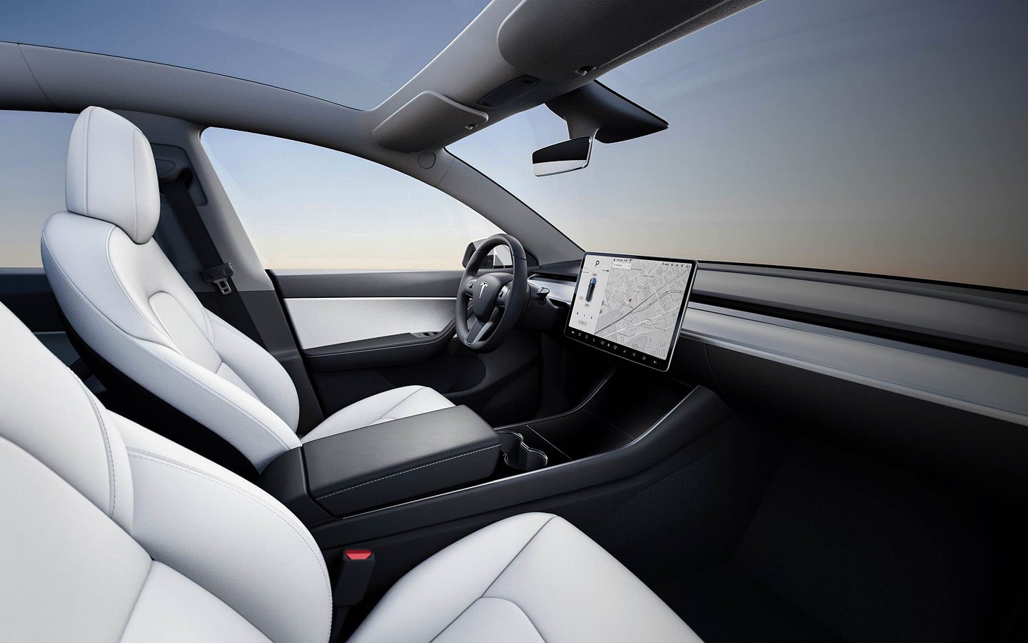 Tesla Model Y interior