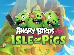 angry birds AR isle of pigs