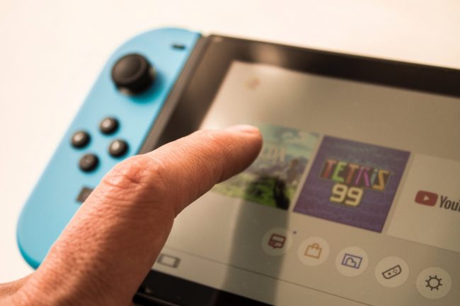 nintendo switch menu