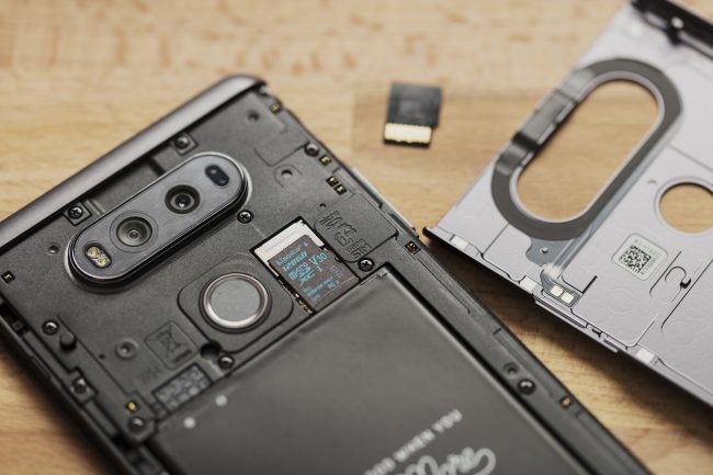 Android smartphone karta Android smartphone karta