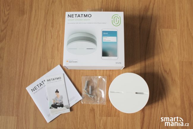 Netatmo smoke balení Netatmo smoke balení