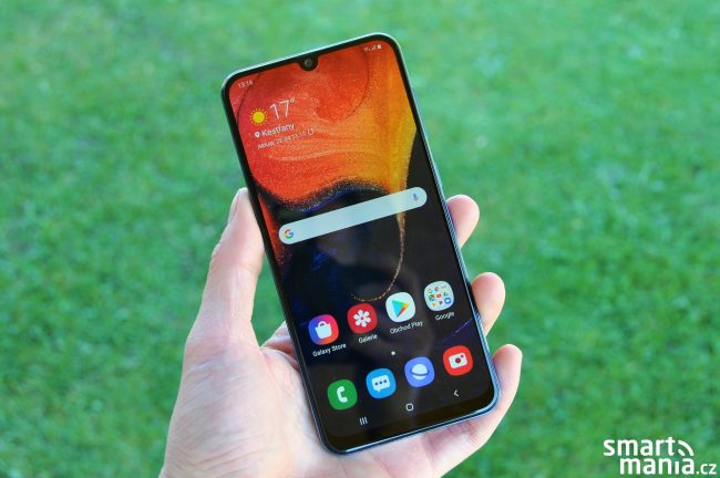 Samsung Galaxy A50 recenze