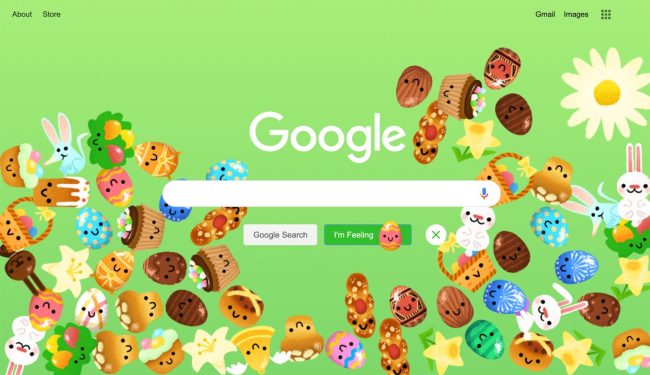 google velikonoce google velikonoce