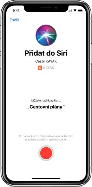 ios12 iphone x third party app add to siri