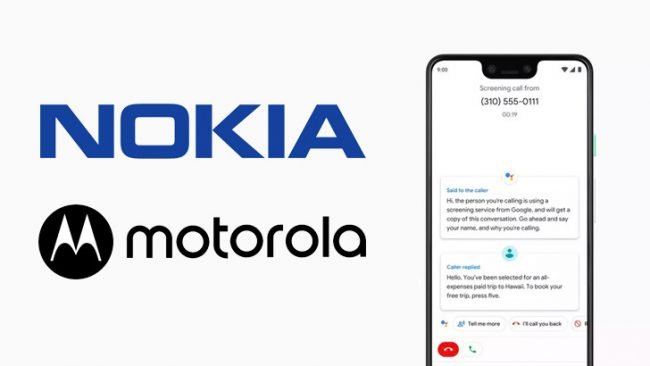 nokia motorola