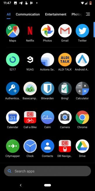 poco launcher dark mode1