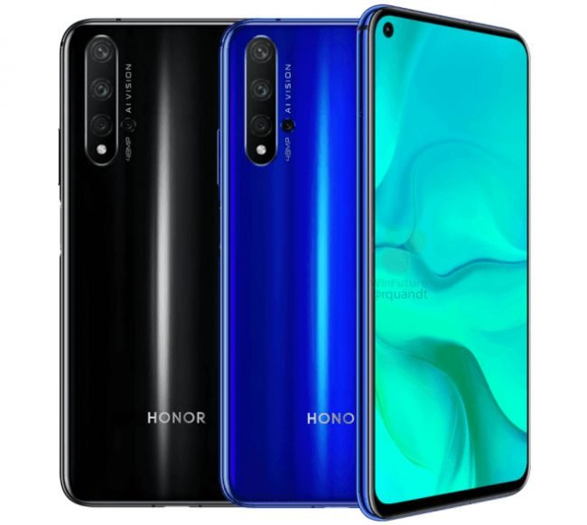 honor 20 1 1 Honor 20 kompletně uniká: čtyři kamery vzadu, jedna zavrtaná v displeji