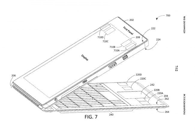 Takto by mohl vypadat Microsoft Surface Pro 7: nové magnety a výměna portů