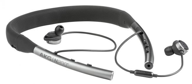 AKG N200NC AKG N200NC: pecky s funkcí odhlučnění