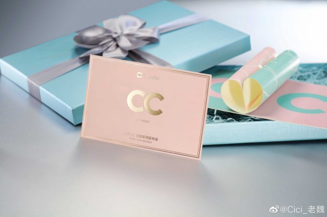 Xiaomi Mi CC9 reveal invitation