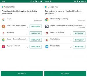 ballot android CZ