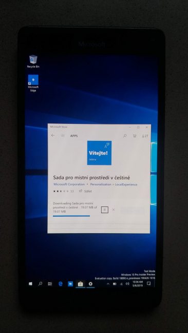 Nokia Lumia 950 XL s Windows 10