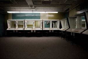 Flint Center dresing room
