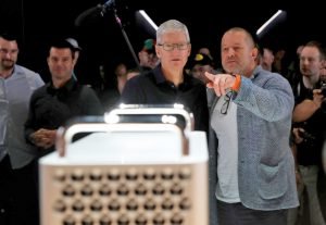 Jony Ive and Tim Cook