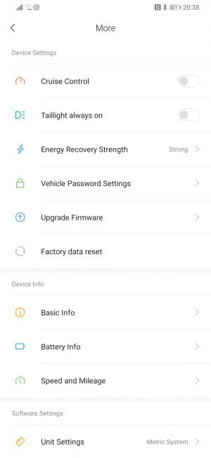 ScreenShot Xiaomi Mi Scooter Pro6