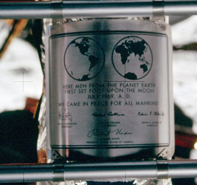 apollo 11 plaketa apollo 11 plaketa