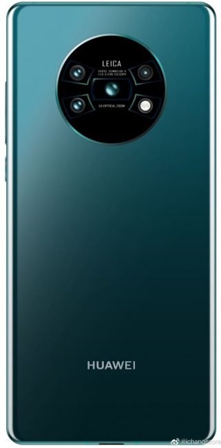huawei mate 30 pro render