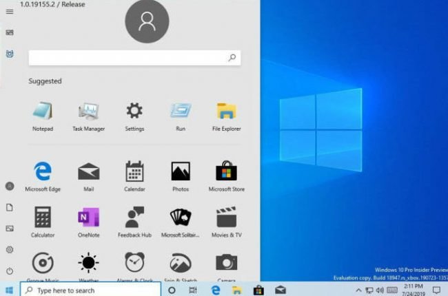 start menu start menu