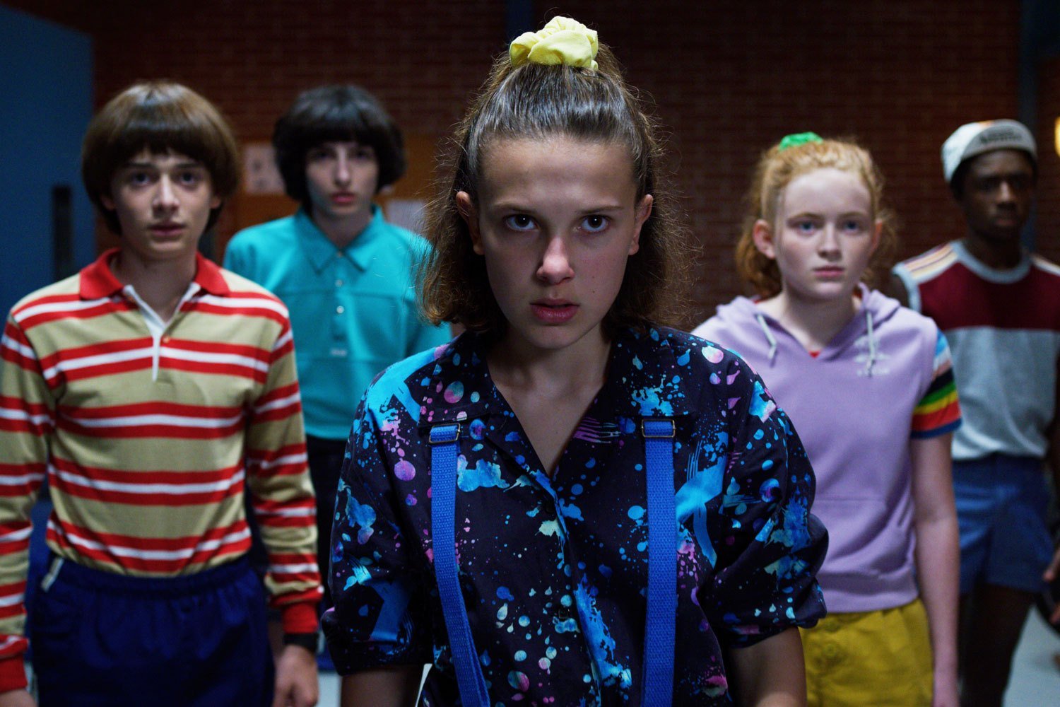Snímek ze seriálu Stranger Things Snímek ze seriálu Stranger Things