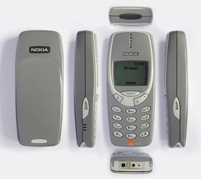 Nokia 3310 grey all sides