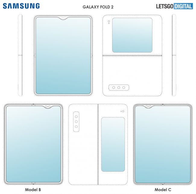 Samsung Galaxy Fold 2 patent