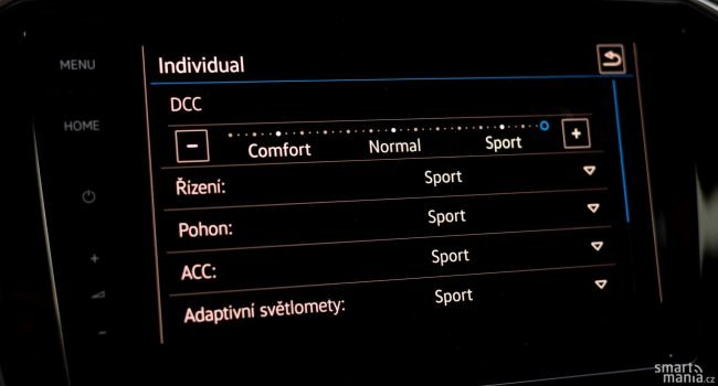 Arteon může mít mnoho tváří. Od sportovní až po velmi komfortní.