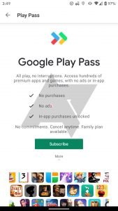google play pass 5