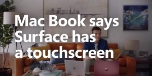 mac book microsoft ad surface