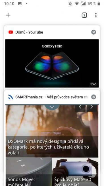 Google Chrome na Androidu
