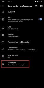 Fast Share - starý design
