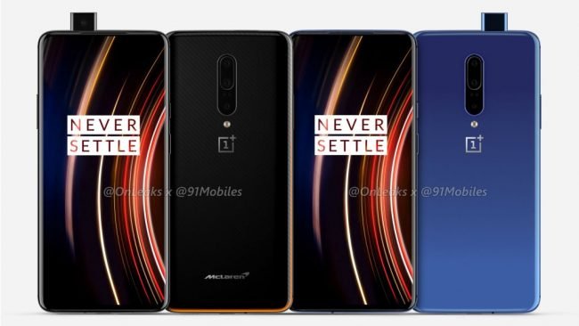 OnePlus 7T Pro 7T Pro McLaren Edition renders 1024x576