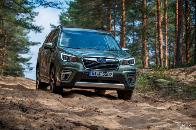 Forester se cítí doma na všech površích.