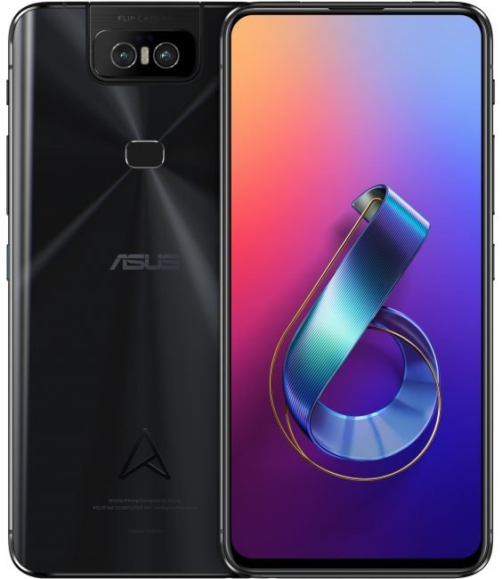 ZenFone 6 Edition 30 Matte Black front Zenfone 6 Edition 30
