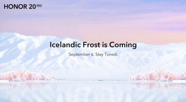 honor 20 Pro Icelandic frost 2 honor 20 Pro Icelandic frost 2