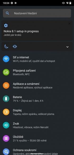 Android 10 Nokia 8 1 20