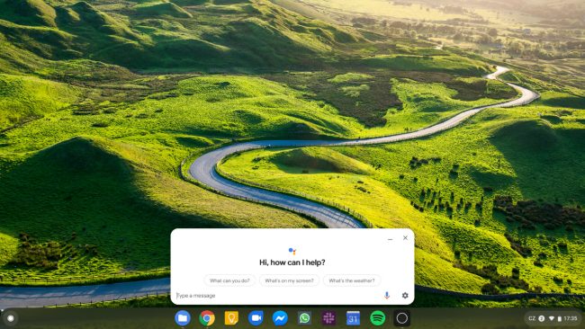 Chromebook Google Assistant