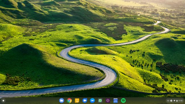 Chromebook plocha Chromebook plocha