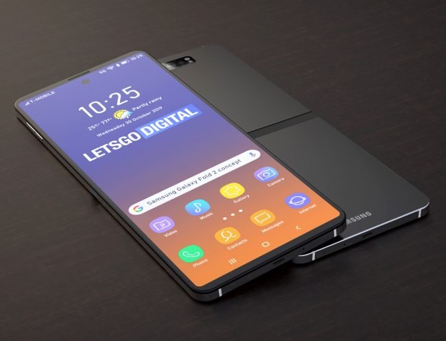 galaxy fold 2 koncept 2