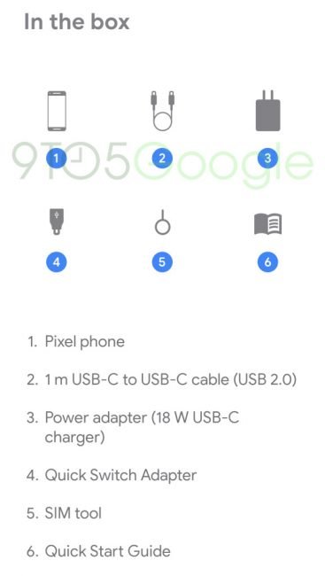 pixel 4 balení