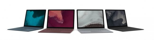surface laptop colours