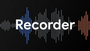 google recorder voice