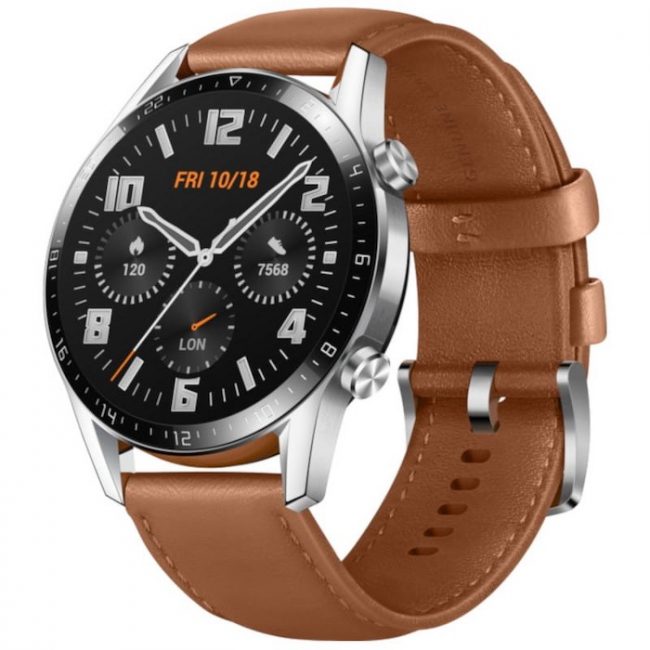 huawei watch gt 2 Huawei Watch GT 2 v barvě Pebble Brown