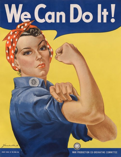 rosie the riveter we can do it