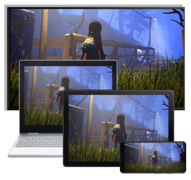 Google Stadia zarizeni