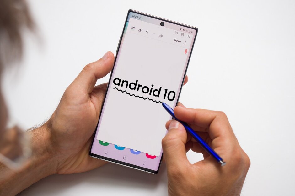 note 10 android 10