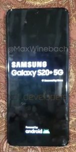Galaxy S20 leak 3