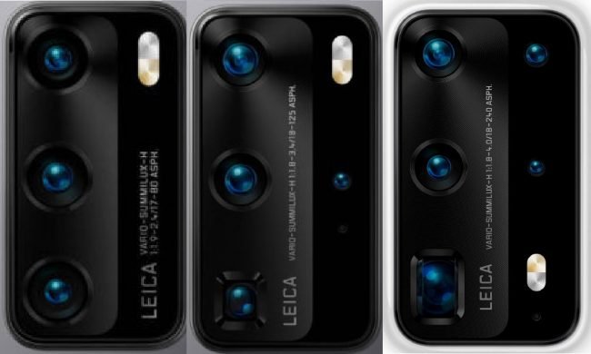 Huawei P40 camera setups 1