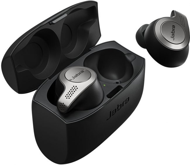 jabra elite 65t stribrna